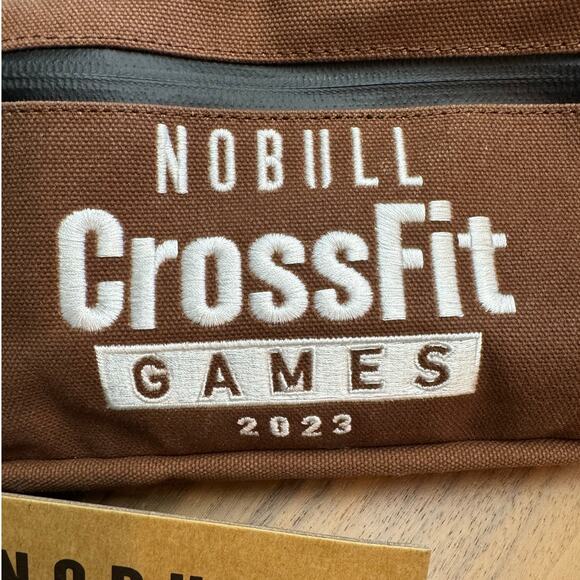 NWT Nobull CrossFit Games 2023 Brown Canvas Belt Bag Fanny Pack - Picture 2 of 11